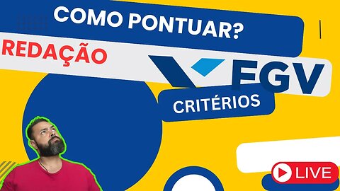 Como pontuar na redação da FGV ?