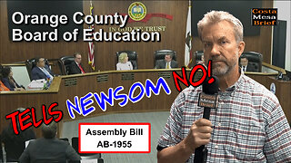 The Orange County Board of Education Tells Newsom No