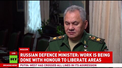 Russian Defence Minister Shoigu explains partial military mobilization