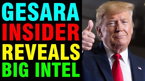 GESARA INSIDER REVEALS BIG INTEL!! MANY SECRET ARE HAPPENING IN DARKNESS - TRUMP NEWS