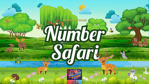 Number Safari: Exploring the Jungle with Numbers 1 to 10 | Learn Counting for Kids