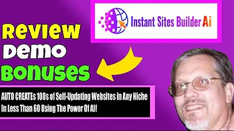 Instant Sites Builder AI Review - Instant Sites Builder AI Reviews and Demo