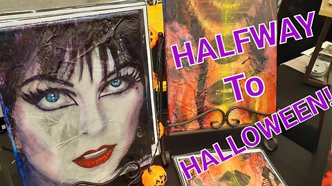 Halfway to HALLOWEEN 2023 Vendor Craft Art Show by Rogue Syndicate & HAUL!