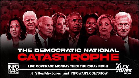 Day Two LIVE Coverage Of The DNC In Chicago With Alex Jones & Crew