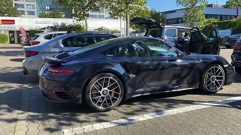 😱Brutal HC Performance Porsche 991 Turbo S Mk II Track Tune 800 HP 900 Nm German Autobahn night runs