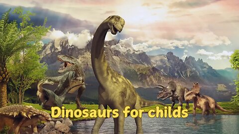 Dinosaurs for childs | Discover the History, Fossils, and Extinction of These Amazing Creatures!