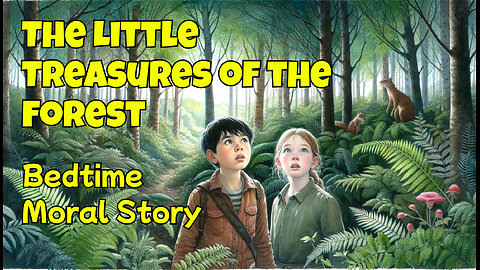 The Little Treasures of the Forest - Bedtime Moral Short Picture Story for Kids in English