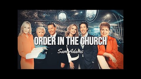 ORDER In The CHURCH