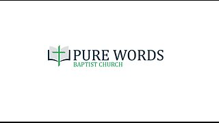 (Side View) Ambition with Integrity - Pastor Jonathan Shelley | Pure Words Baptist Church