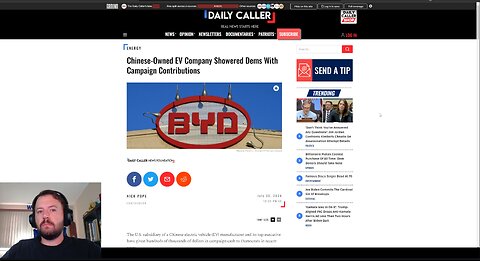 DEMOCRATS FAIL TO REGISTER AS FOREIGN AGENTS; RECEIVED THOUSANDS FROM CHINESE-OWNED BYD