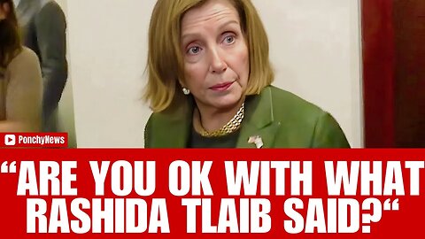 Pelosi & Demonrats Grilled on Rashida Tlaib, Iran Cash