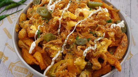 Masala Loaded Fries By Recipes Of The World