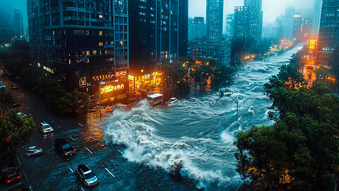 China NOW! Typhoon Babinka Devastates Shanghai. Most Powerful Storm Since 1949