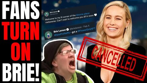 Fans TURN ON Brie Larson! | Major BACKLASH For Pushing Metaverse And NFTs, People Are DONE With Her!