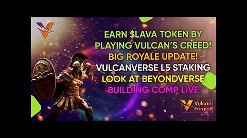 Blockchain Gaming - Earn LAVA tokens, Building Competition, Game updates and more!