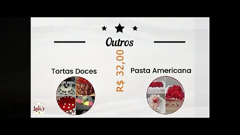 Lala's pães e bolos - Kit's para Festas