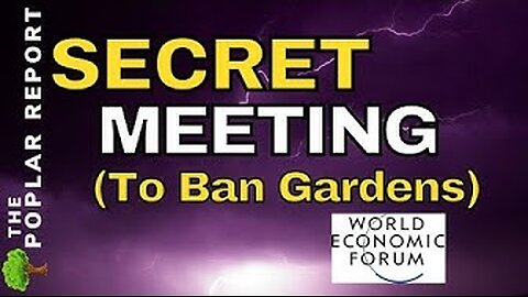 SECRET USA Meeting In NEW ZEALAND To Stop Gardening - & Food Shortage Updates | The Poplar Report