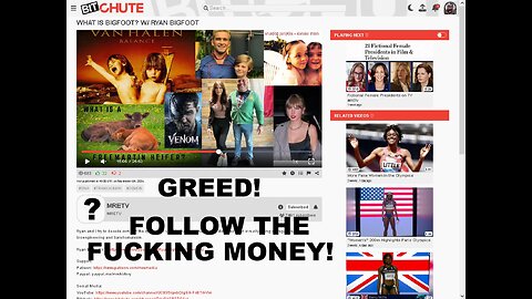 MrE ft Ryan Bigfoot: The Pedophile LGBTQIA+ ANDROGYNE Satanic Mass Media + GREED!