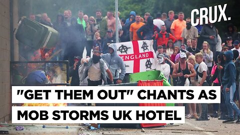 UK Rioters Vandalise Holiday Inn Express Chant "Get Them Out" As Anti-Immigration Violence Spreads