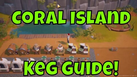 Coral Island Keg Guide