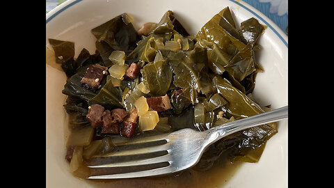 Making Southern Style Collard Greens