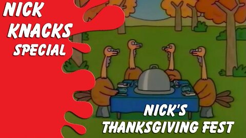 Nickelodeon Thanksgiving Fest Animated Special A Nick Knacks Special