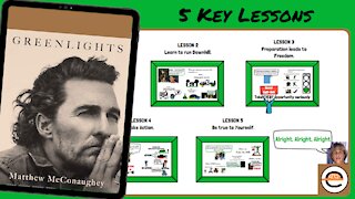 Greenlights, by Matthew McConaughey | SUMMARY | 5 Key Lessons