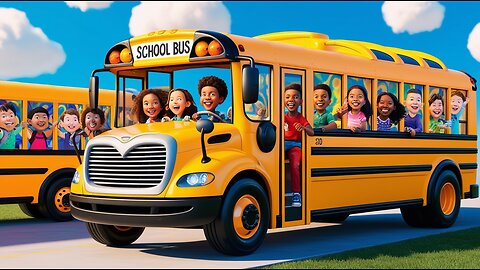 School Bus Adventure Song for Kids | Sing Along and Learn