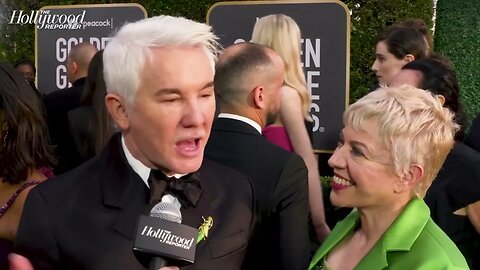 Baz Luhrmann & Catherine Martin Talks About Golden Globe Nomination & More | Golden Globes 2023