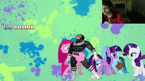 My Little Pony Characters (Twilight Sparkle, Rainbow Dash, And Rarity) VS Bullseye In An Epic Battle