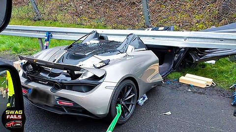 EXPENSIVE LUXURY CAR CRASH COMPILATION