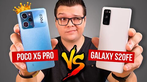 E AGORA? Poco X5 PRO vs Galaxy S20 FE! Comparei TUDO! Qual é melhor?