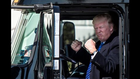 President Trump is with you, the Canadian Truckers, HOLD ON!