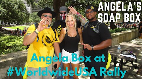 Angela Box Speech at #WorldwideUSA Rally for Freedom -- Houston