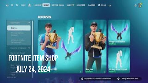 Fortnite Item Shop|July 24, 2024