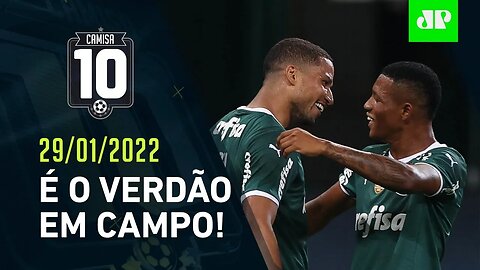 HOJE TEM! Palmeiras JOGA e tenta alcançar a 3ª VITÓRIA SEGUIDA! | CAMISA 10 – 29/01/22