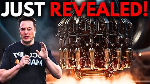 Elon Musk JUST REVEALED Insane NEW SpaceX Rocket Engine!