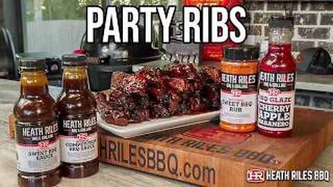 Easy Party Ribs on the Weber Grill | Heath Riles BBQ