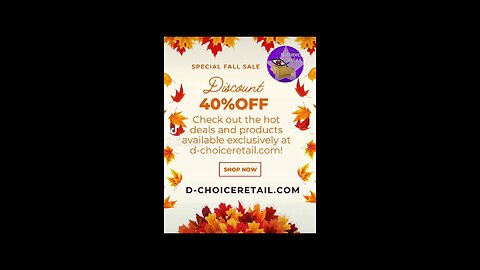 Fall sale