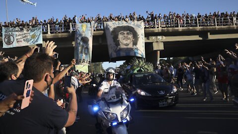 Fans Mourn Soccer Legend Diego Maradona As 'Man Of The People'