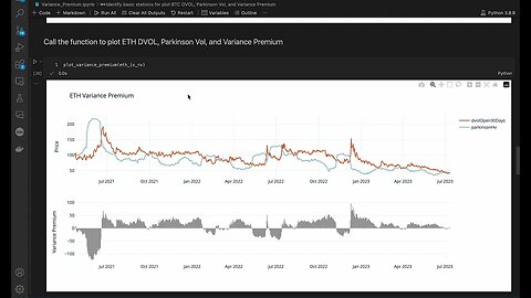 variance premium notebook overview