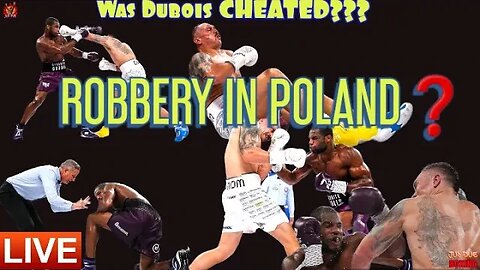 OLEKSANDR UYSK STOPS DANIEL DUBOIS IN 9TH ROUND BUT WAS DUBOIS CHEATED DID HE KNOCK USYK OUT❓