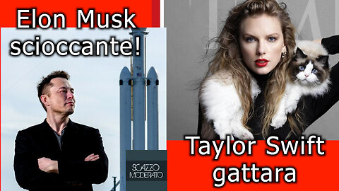 Elon Musk scioccante e Taylor Swift gattara!