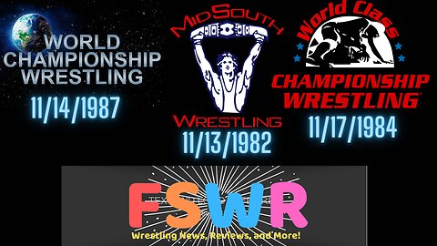 Classic Wrestling: NWA WCW 11/14/87, Mid-South Wrestling 11/13/82, WCCW 11/17/84 Recap/Review/Result