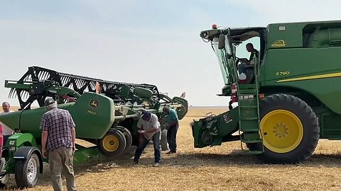 The 2-hour-tour (to Big Sandy) / Day 14 Highwood Montana Wheat Harvest (August 2)