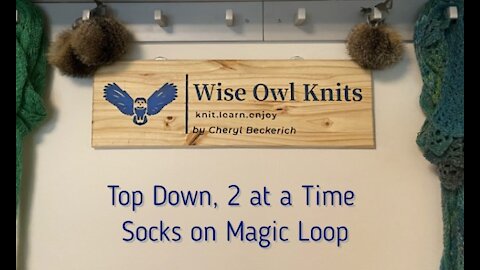 Top Down, 2 at a Time Socks on Magic Loop