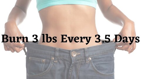 Weight Loss So Easy, Burn 3 lbs Every 3.5 Days, JohnIV