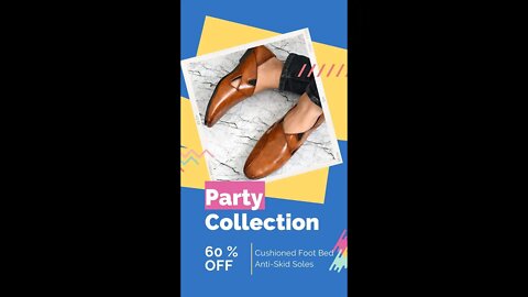 Cut Style Leather mojari for men - Get Party Ready at 60% Flat off! #shorts #mojari #slipons