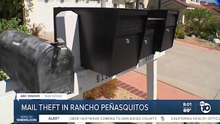 Neighbor worried about mail theft in Rancho Penasquitos