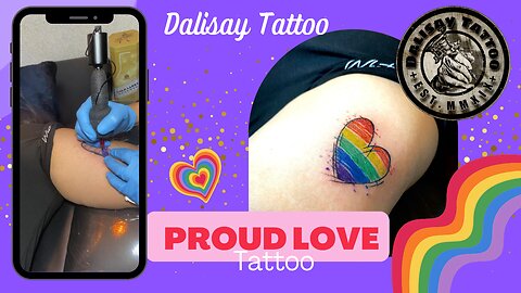 LGBT Proud Love Tattoo